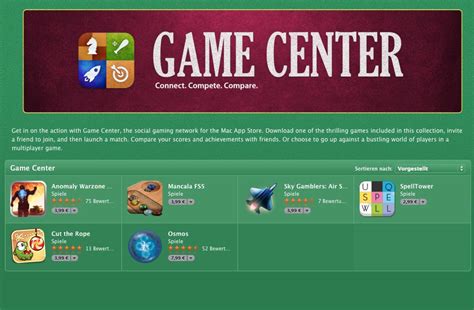 game center spiele kostenlos